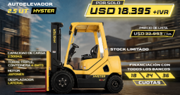 Autoelevador contrabalanceado de combustión interna Hyster H2.0-3.5UT